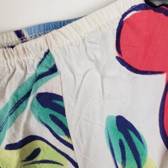 Jams World Efflorescent Skirt Asymmetrical Tie Hem Floral Pull On Size Medium - Picture 5 of 8